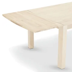 Pravokotna podaljšana mizica iz masivnega hrasta 100x50 cm Paris