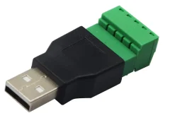 USB konektor moški Tip A z vijaki, 5pin