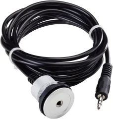Schlegel RRJ_KL3.5 klinker avdio priključni kabel [1x 3\,5 mm banana moški konektor - 1x priključna doza za 3\,5 mm banana moški konektor] 2.00 m črna