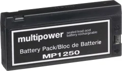 Svinčev akumulator 12 V 2 Ah multipower MP1250 B20113MP svinčevo-koprenast (AGM) 143 x 64 x 23 mm vpenjalni pol\, brez vzdrževanja