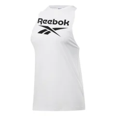 Reebok Workout Ready Supremium Big Logo Tank Top, White