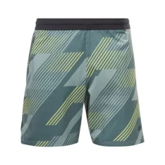 Reebok Speed 3.0 AOP Shorts, Chalk Green - XXL