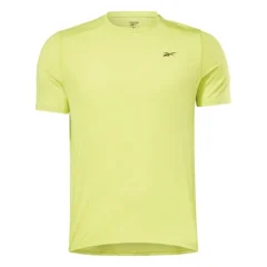 Reebok Activchill Athlete Short Sleeve Shirt, Acid Yellow - XXL