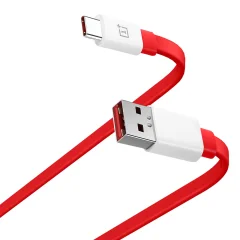 Uradni kabel USB-C OnePlus 30 W za polnjenje in sinhronizacijo, ploš?at dizajn, 1 m, rde?