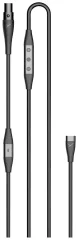 beyerdynamic USB-C® digital audio priključni kabel [1x USB-C® - 1x mini-XLR] 1.6 m črna