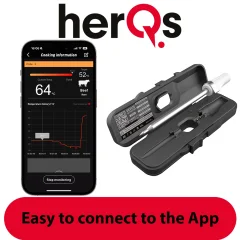 HerQs - Brezžična pin sonda - Termometer za meso na žaru