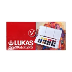 Lukas Studio akvarelne barve set 24 tabletk Travel
