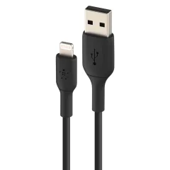 USB za iPhone / iPad Lightning MFi kabel, polnjenje in sinhronizacija, Belkin 3m - crn
