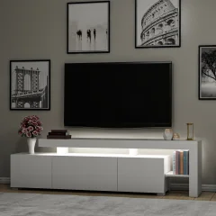 HANAH HOME Beliz - White TV omarica