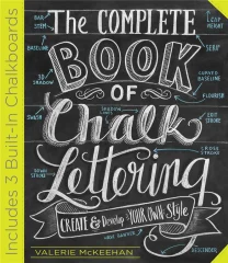 Knjiga Complete book of chalk lettering