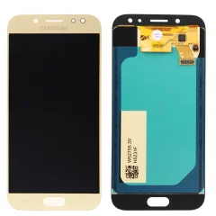LCD zaslon s steklom na dotik za Samsung Galaxy J5 2017 - zlat