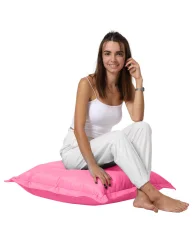 HANAH HOME Cushion Pouf 70x70 - Pink vrtna blazina