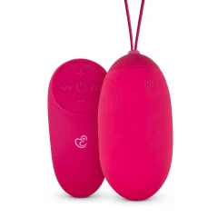 Vibracijski jajček EasyToys z daljincem - roza, XL