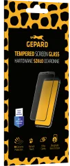Gepard ZAŠČITNO KALJENO STEKLO iPhone 15 Pro Max - Full Glue - črn