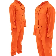 Ognjevarna zaščitna obleka za varjenje, velikost XL - oranžna