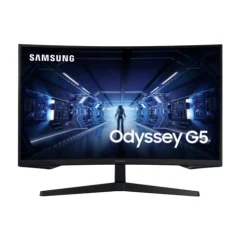 Obnovljeno - kot novo - Monitor Samsung 68,6 cm (27,0&quot;) LC27G54TQBUXEN 2560x1440 Curved Gaming 144Hz VA 1ms HDMI DisplayPort  FreeSync Premium OdysseyG5