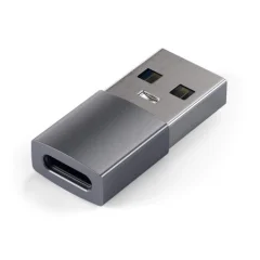 Satechi Aluminum Type-A t o Type-C Adapter - Space