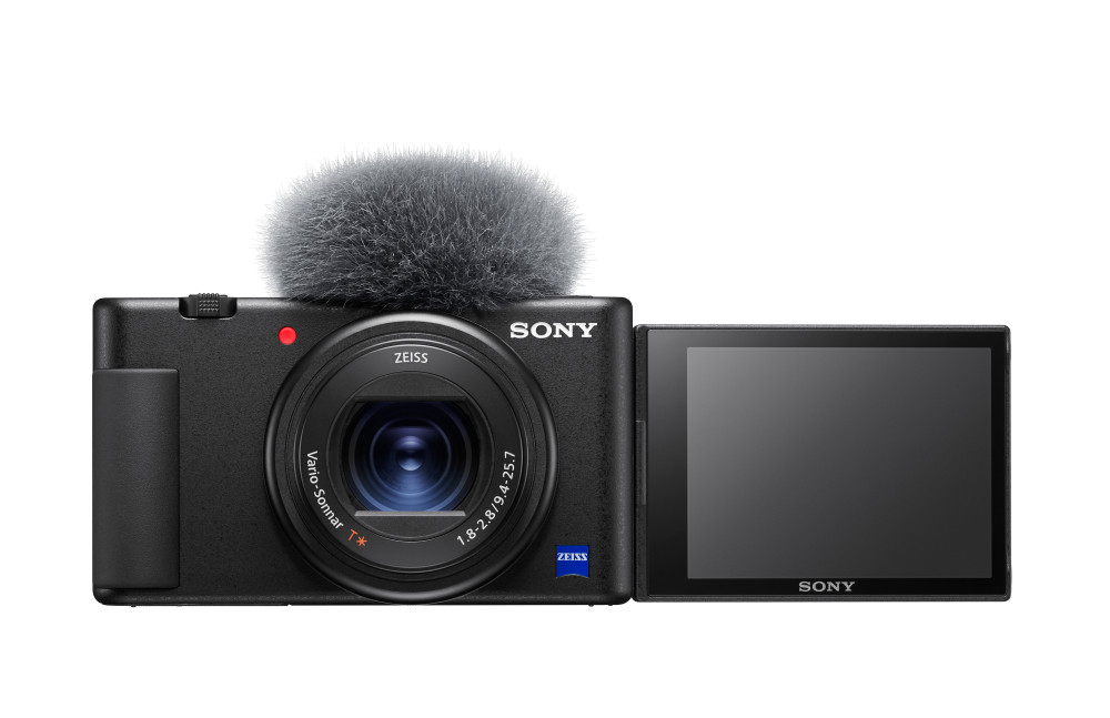 sony fotoaparat, sony kamera vloganje, vloganje, sony xperia, sony eisa, sony objektiv, Sony ZV-1