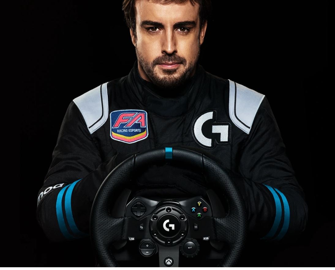 gaming volan, dirkalni volan, logitech volan, volan za igranje, G923, logitech G923, volan G923, gamer volan, za gamerje, ddatki za gamerje, fernando alonso