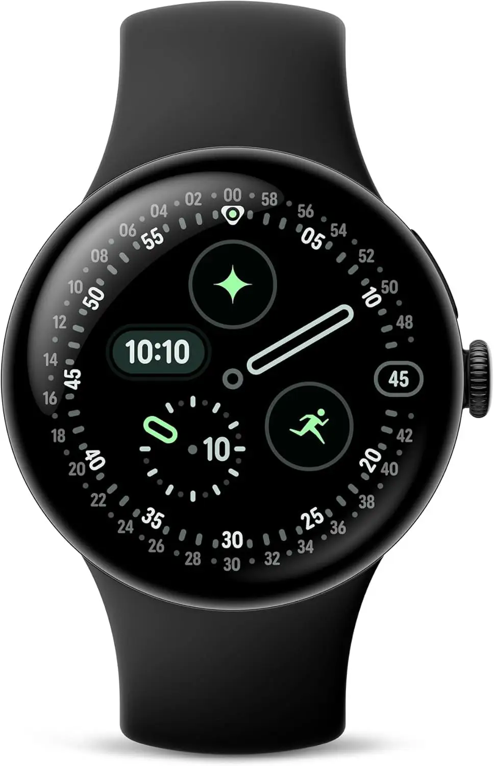 Google Pixel Watch 4 45mm črna