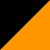 črna/oranžna
