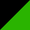 črna/zelena