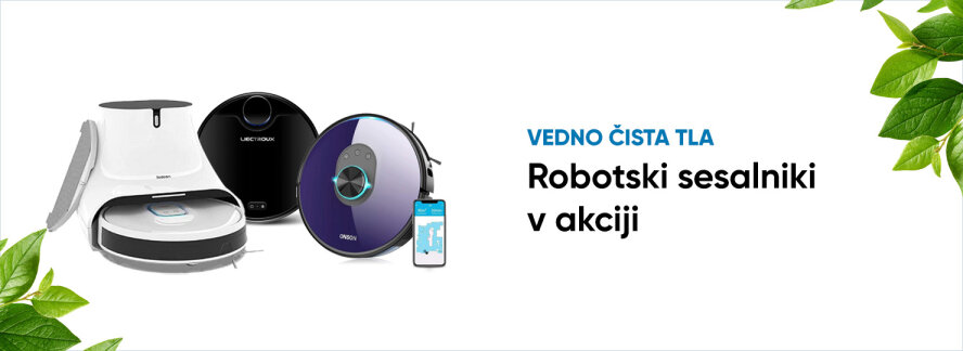 Vrhunski robotski sesalniki v akciji
