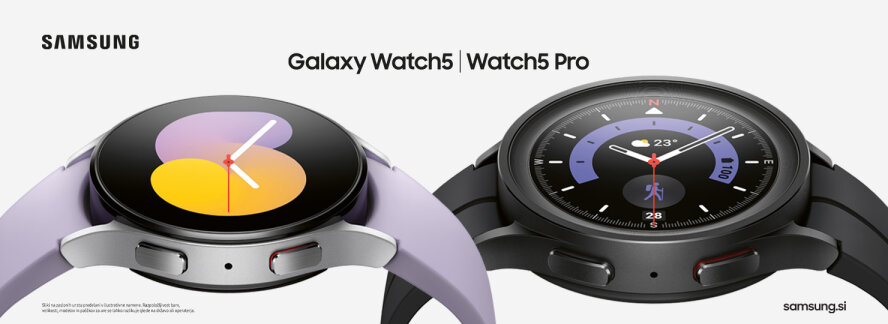 Samsung Galaxy Watch5 in Watch5 Pro