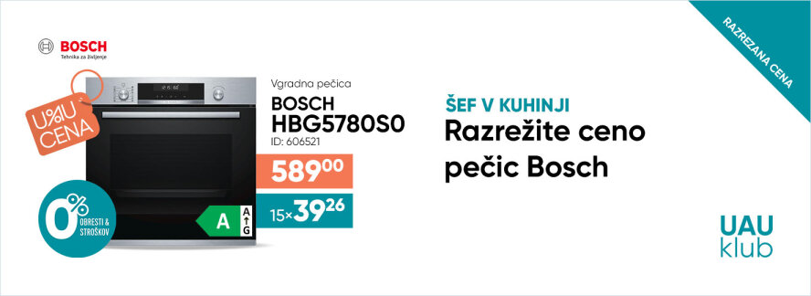 Bosch bela tehnika za v kuhinjo