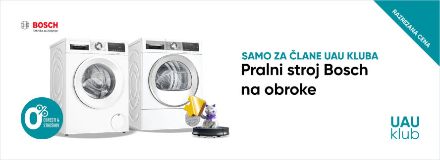 Bosch bela tehnika za v kopalnico
