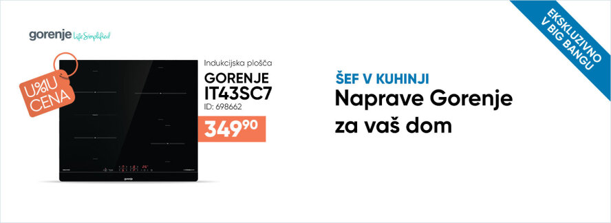 Gorenje bela tehnika za v kuhinjo