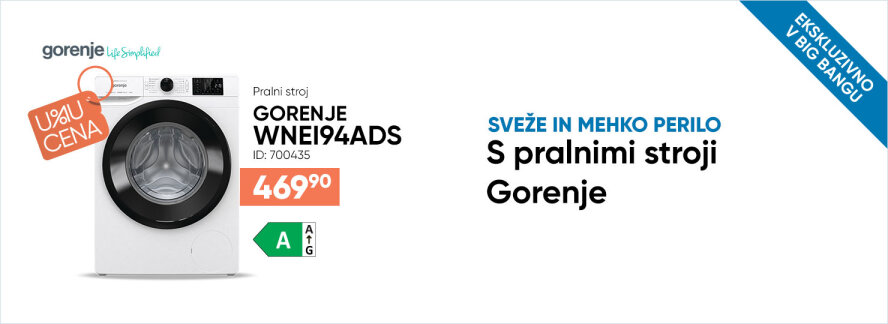 Gorenje bela tehnika za v kopalnico