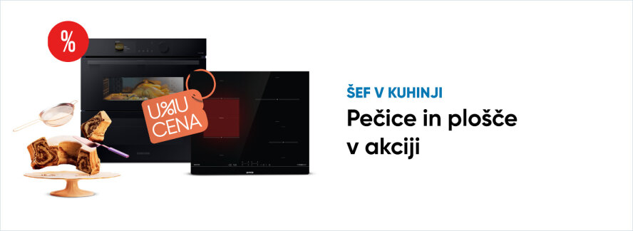 Pečice in plošče v akciji