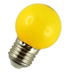LED žarnica - sijalka E27 1W (10W) rumena
