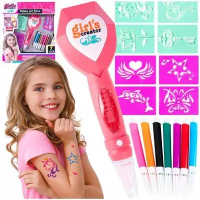 TATTOO set za izdelavo tatujev + šablone