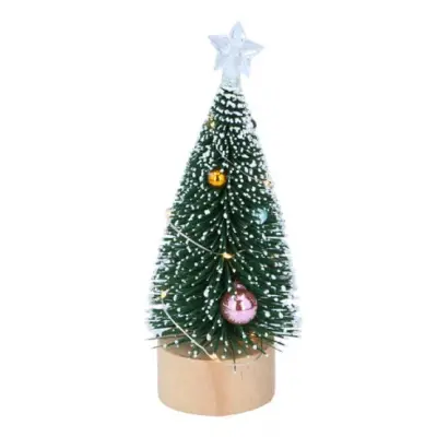 Božično drevo okrasno 23cm LED