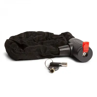 Močna ključavnica za moped, skuter ali kolo 8mm x 100 cm