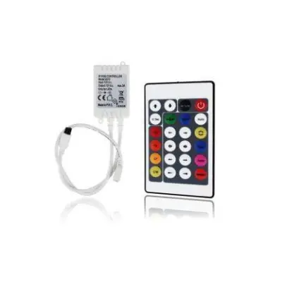 LED RGB krmilnik 3A 12V 24 tipk – čarobni kontroler