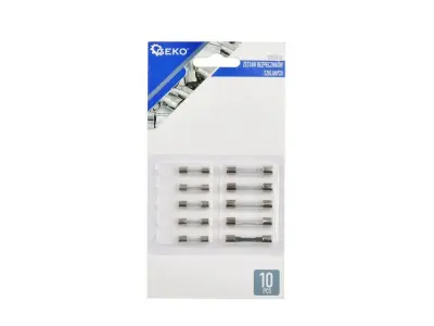 Set steklenih varovalk 10kos 5-25A