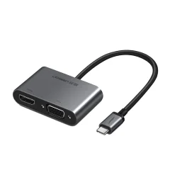 UGREEN USB-C na HDMI in VGA + PD adapter