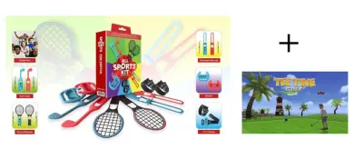 EXCALIBUR ALL SPORTS KIT FOR SWITCH + TEE TIME GOLF igra za NINTENDO SWITCH