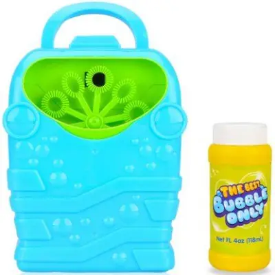 Čarobni stroj za izdelavo milnih mehurčkov moder