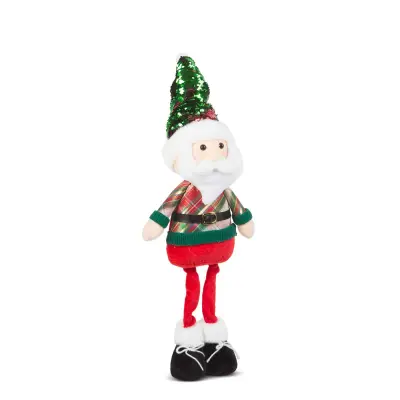 Stoječa božična tekstilna figura palček 65 x 18 x 13 cm