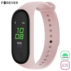 FOREVER FITBAND SB-50 Pametna zapestnica roza