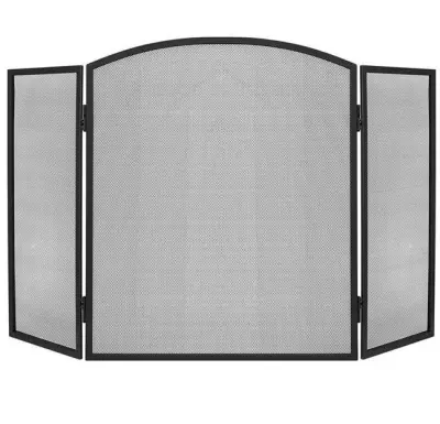 Zaščitna varnostna ograja za kamine 118x76cm