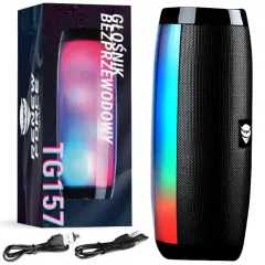 Aku. bluetooth 5.0 zvočnik brezžični FM radio RGB LED