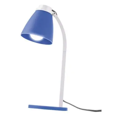 Namizna svetilka LOLLI s 6W LED sijalko E14 NW modra