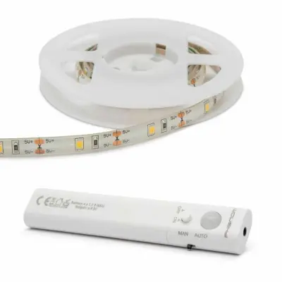 LED trak na baterije s senzorjem gibanja 3000K IP65 1m