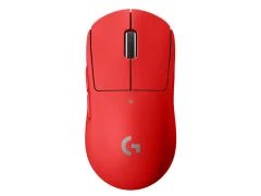 LOGITECH G PRO X Superlight brezžična gaming miška rdeča