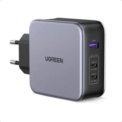 UGREEN Nexode 3 portni 140W USB-C polnilnik s PD 3.1 GaN